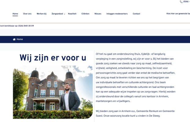 Onze website is vernieuwd